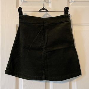 Aritzia Wilfred A-line corduroy skirt size 00